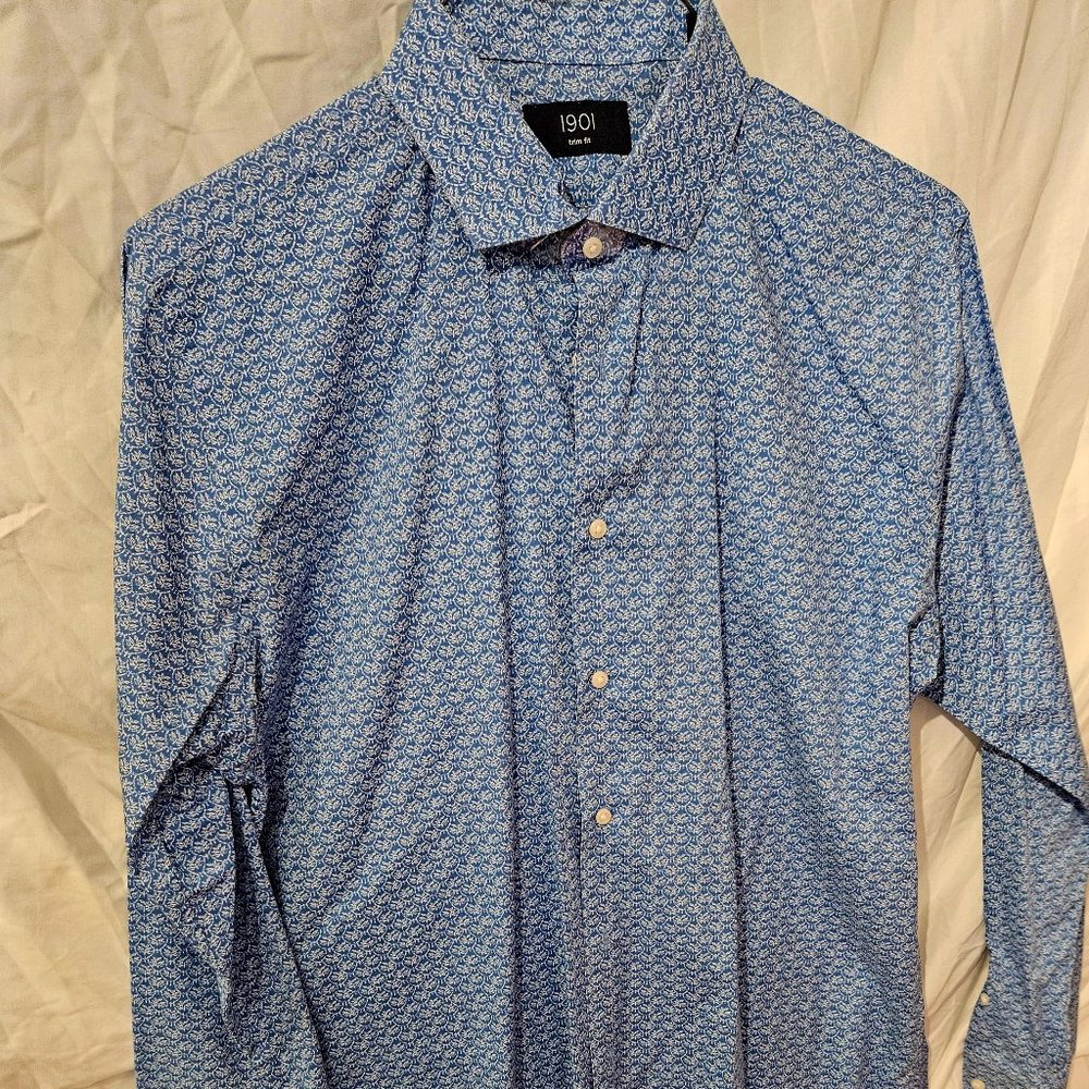 1901 Trim Fit Men's Casual Shirt